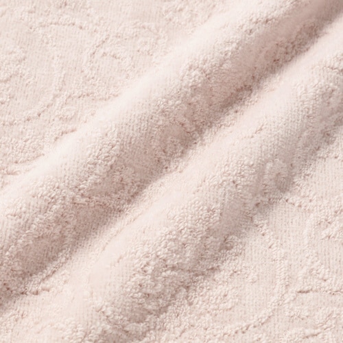 抗菌防臭 オーナメント フェイスタオル ピンク×2