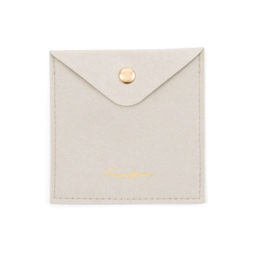 ポーチ付き コンパクトミラー ピンク×4