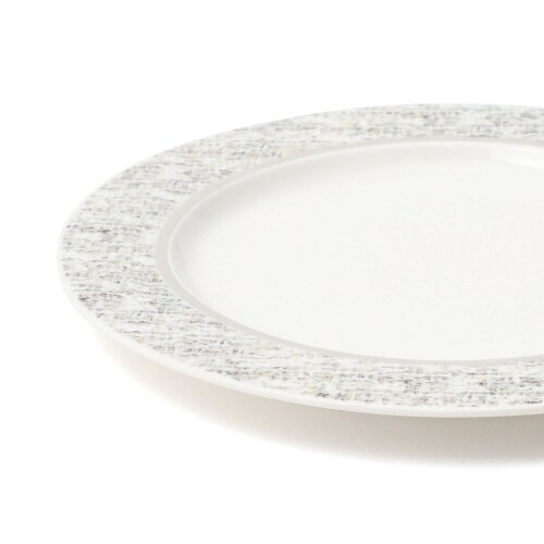 ツイード プレートS グレー×3