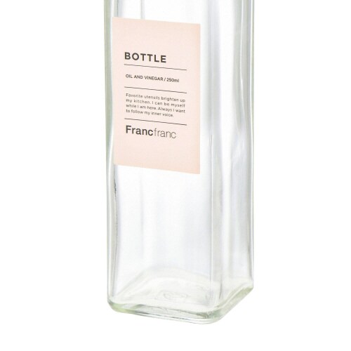 オイル&ビネガーボトル L ピンク×6