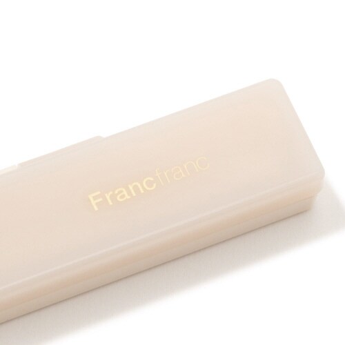 ロゴ スリムランチ箸 アイボリー×5