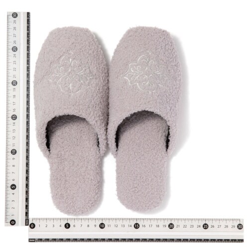 ウォッシャブル ルームシューズ グレー×2
