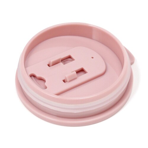 フタ付き ステンレスサーモマグ ピンク×4