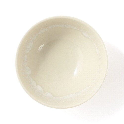 美濃焼 飯碗 流し アイボリー×3