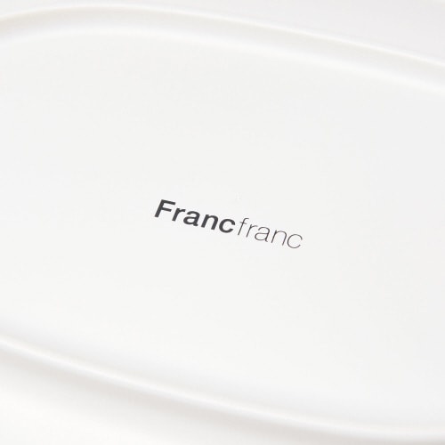 スラージュ レンジ対応オーバルボウル ホワイト×3