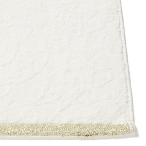 抗菌防臭 オーナメント バスタオル ホワイト×2