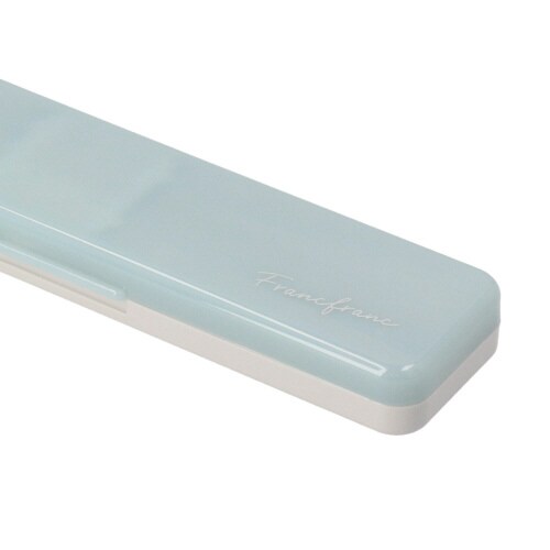 ロゴ ランチ箸&スプーン ブルー×4