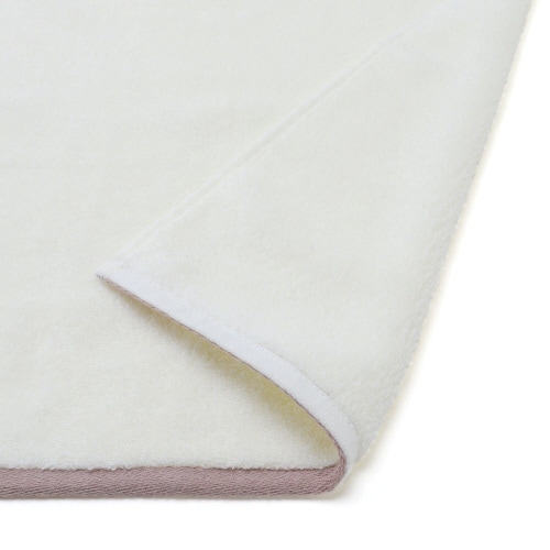 抗菌防臭 ロゴ フェイスタオル ホワイト×2