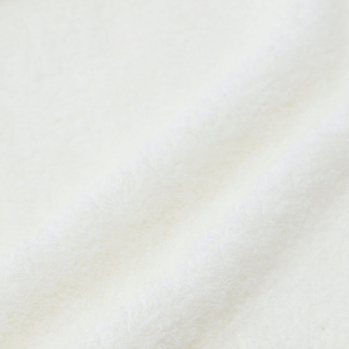 抗菌防臭 ロゴ フェイスタオル ホワイト×2