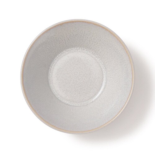 美濃焼 彩り ボウル S ライトグレー×6