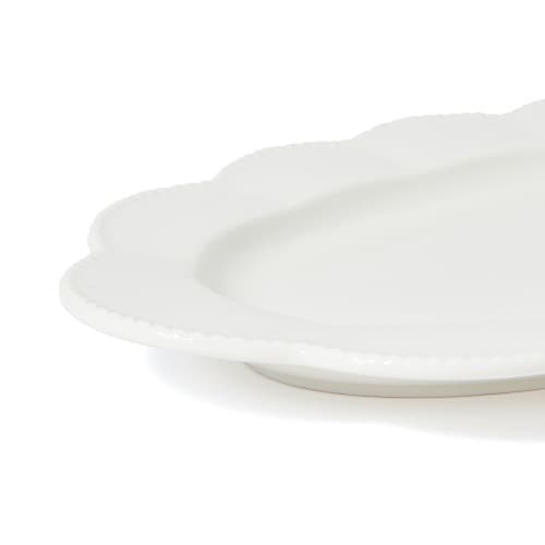 ブランシェ オーバルプレート フラワー×3