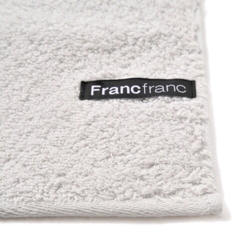 プレリエ フェイスタオル グレー×3