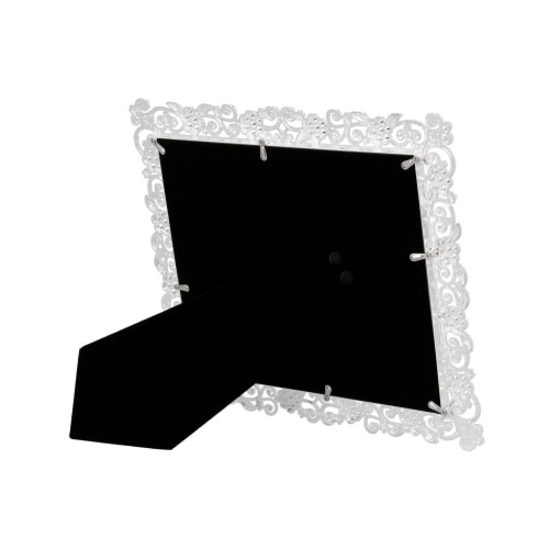 サリーフレーム フラワー L シルバー×3