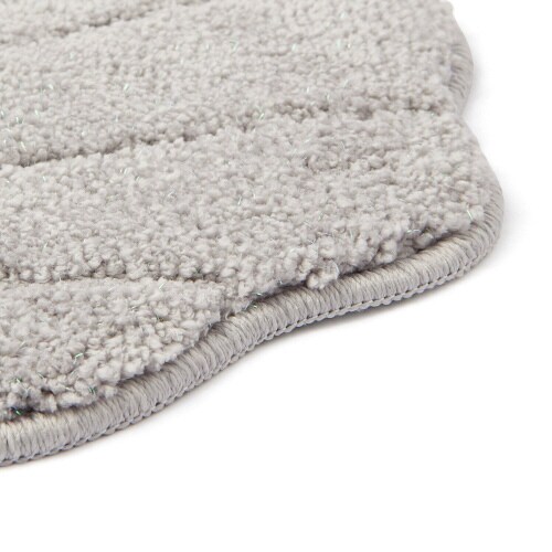 シェル トイレマット 460×600 グレー×2