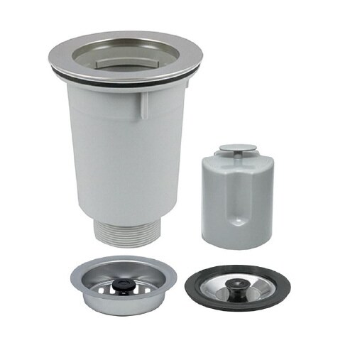 小型ゴミ収納器付防臭排水トラップ(50A)2吋