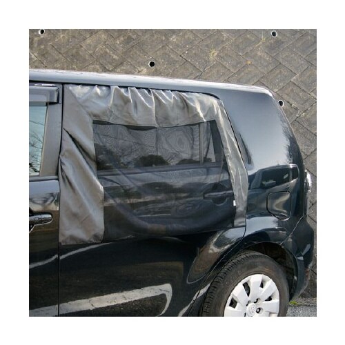 クルマ用 虫除けウインドウネット リアドア用