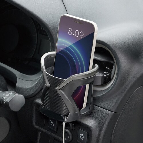 車内用品 Refineドリンク シルバー