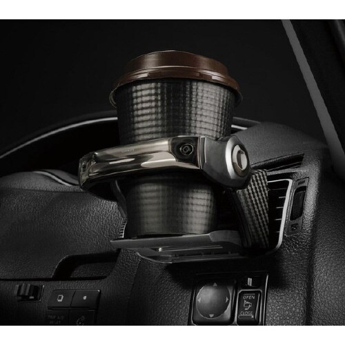 ダンパー内蔵ドリンクホルダーブラックメッキ