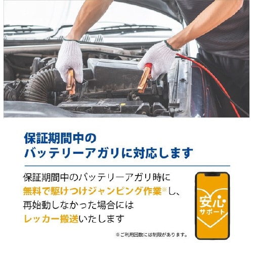 国産車用カーバッテリー CAOS 安心サポート付