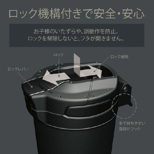 車内用品 ロックアッシュトレイブラック DZ417