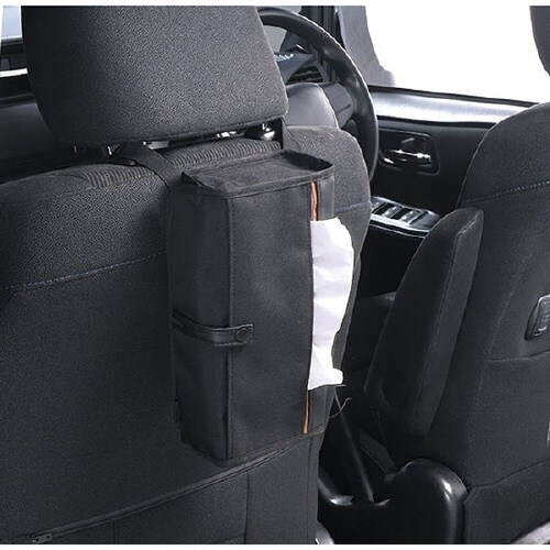 車内用品ポケット付ティシューケース DZ491