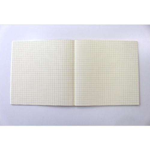 ノート スクエアノート 方眼 正方形 グレー×10