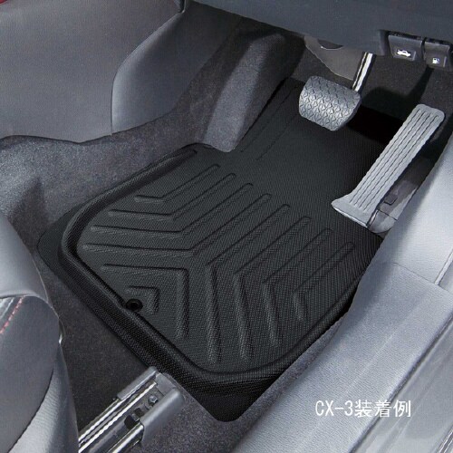 カーマット カットタフマット 軽/普通車用 前席
