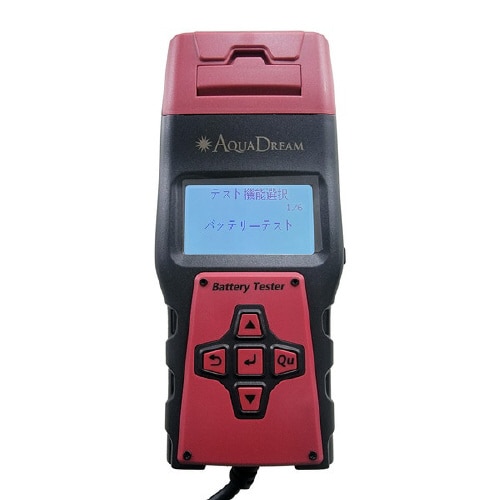 プリンター付バッテリーテスター