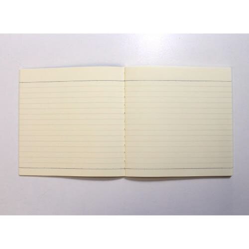 ノート スクエアノート 正方形・横罫 グレー×10