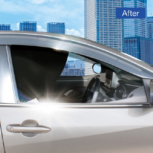 車内用品 コンパクトサイドシェード LS143