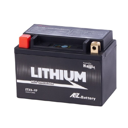シールド型 バイク用バッテリー LITHIUM
