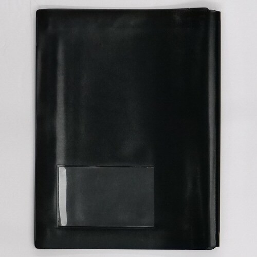 電子車検証入 両側マチ付 黒 O52K