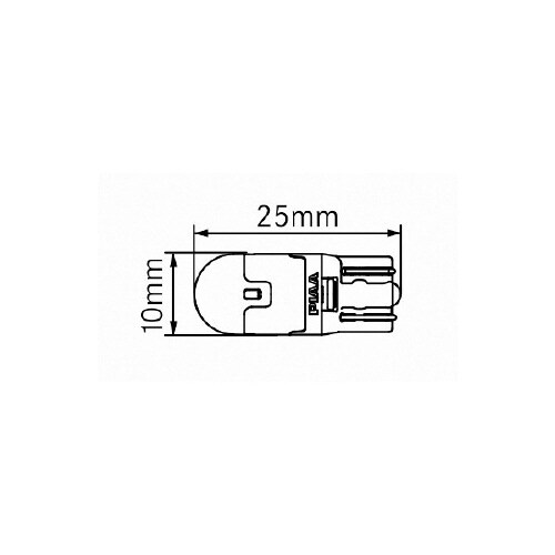 ライセンスプレート用LEDバルブ 6600K