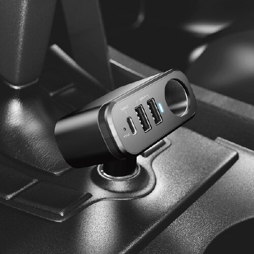 車内用品 PD30W+2USB+ソケット