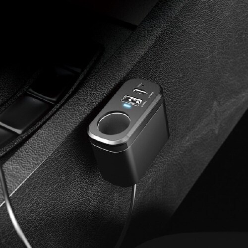 車内用品 PD30W+USB+ソケット セパレート