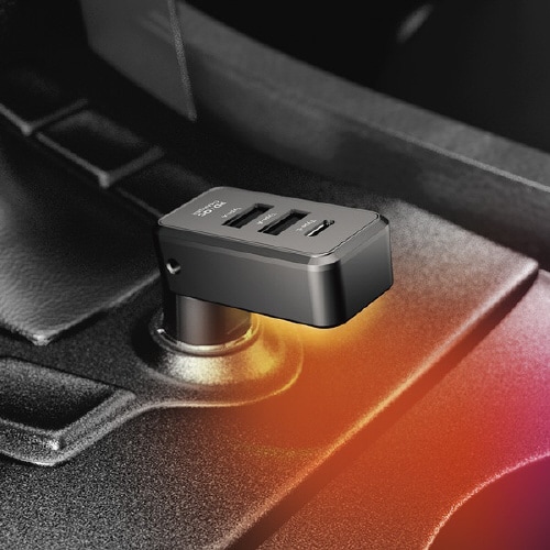 車内用品 PD30W+2USBチャージャー
