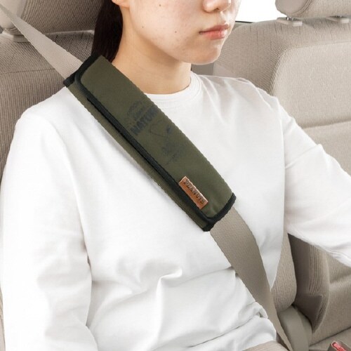 ファンシー スヌーピーネイチャーシートベルトパッド