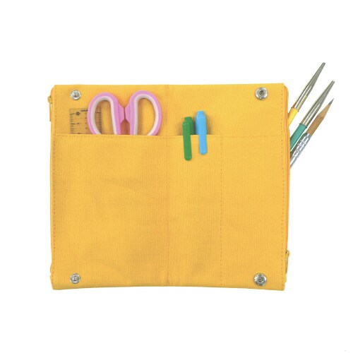 らいおんWファスナーペンケース オレンジ