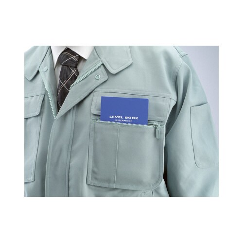 測量野帳ブライトカラー レベル合成紙 30枚 青