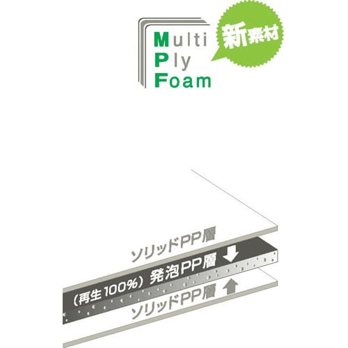 エコロジードッチ A4縦 50mm 青 10冊