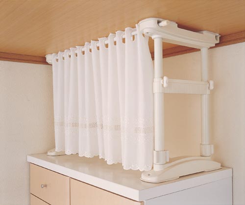 家具転倒防止圧着Wポール L