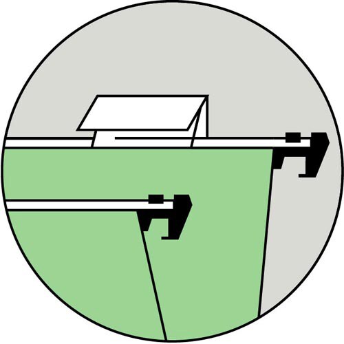 ハンギングフォルダー HF見出し 20個入