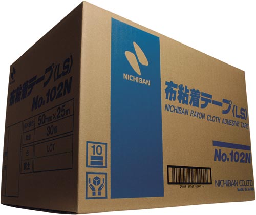 布テープ No.102N 黄土 幅50mm 30巻