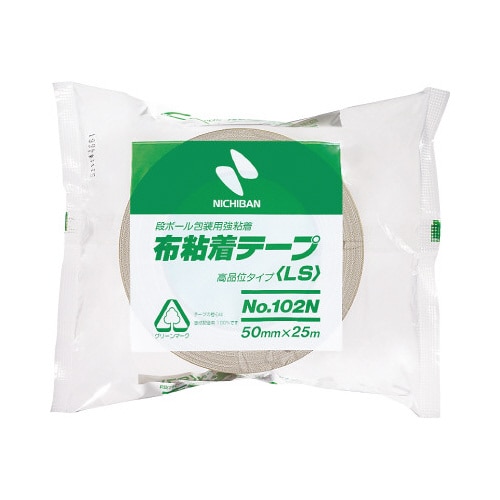 布テープ No.102N 黄土 幅50mm 1巻