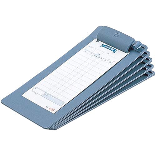 クリップボードE A5変形 短辺とじ 青