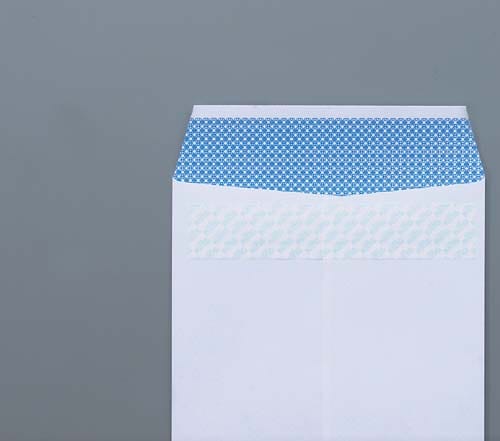 長3窓付地紋入ケント封筒 テープ付 100枚入
