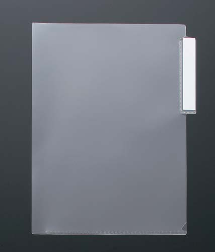 山口工業 見出し付クリアホルダー ａ４ カウネット