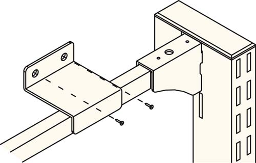YFシリーズ 壁面固定金具 トリム型