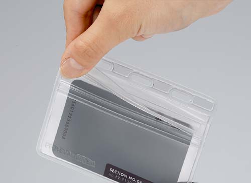 タッグ名札 ソフトチャックタイプ