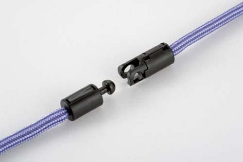 丸ひもストラップ 青 5本